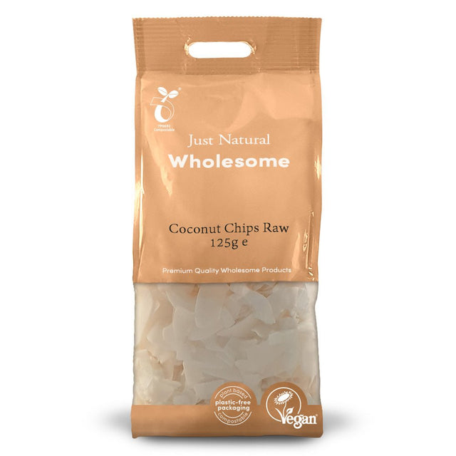 Coconut Chips Raw 125g - Greenlands Health Store