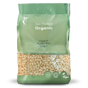 Organic Puffed Rice 125g - Greenlands Health Store