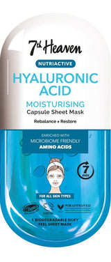 7th Heaven Nutriactive Hyaluronic Sheet Mask - Greenlands Health Store