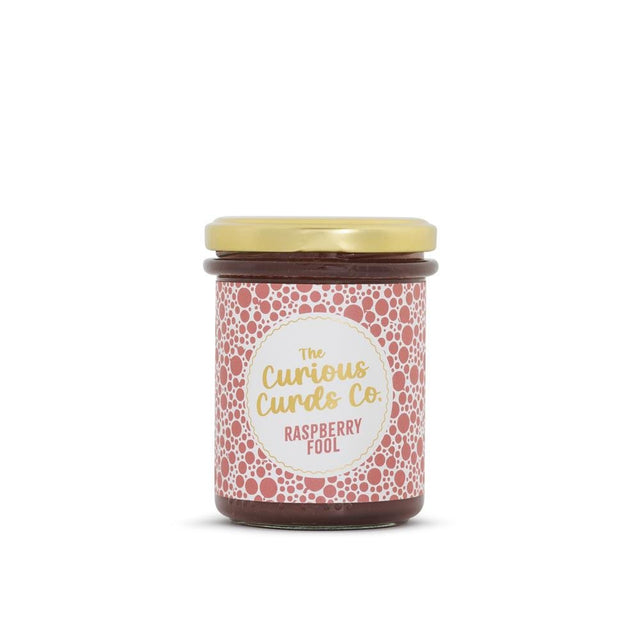 The Curious Curd Co Raspberry Fool Curd 210g - Greenlands Health Store