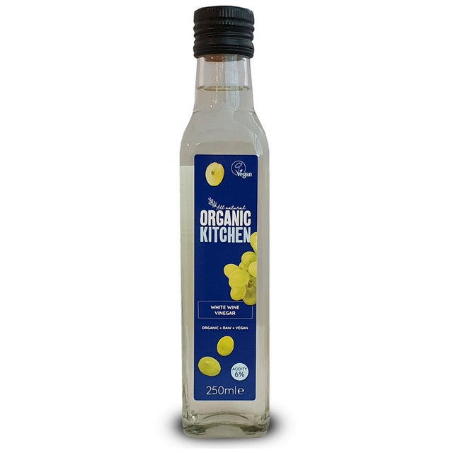 Organic White Wine Vinegar 250ml - Greenlands Health Store