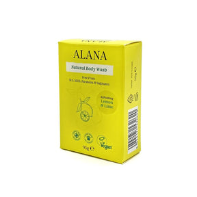 Lemon & Lime Natural Body Wash Bar 95g - Greenlands Health Store