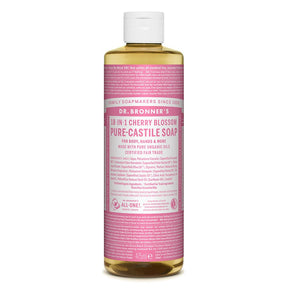 Cherry Blossom Pure Castile Liquid Soap 475ml - Greenlands Health Store