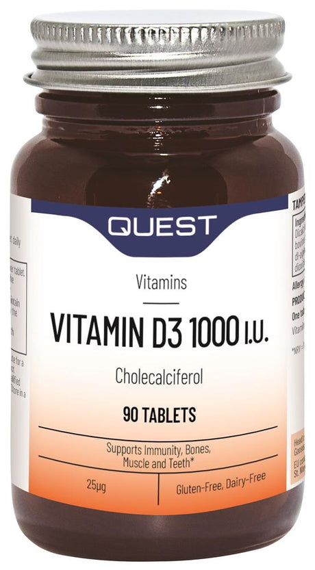 Vitamin D3 1000 i.u 90 tabs - Greenlands Health Store