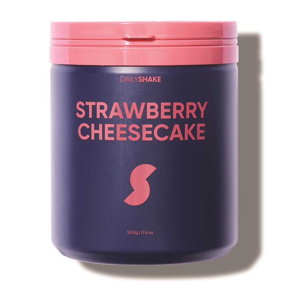 Strawberry Cheesecake Meal Replacement Jar 500g - Greenlands Health Store