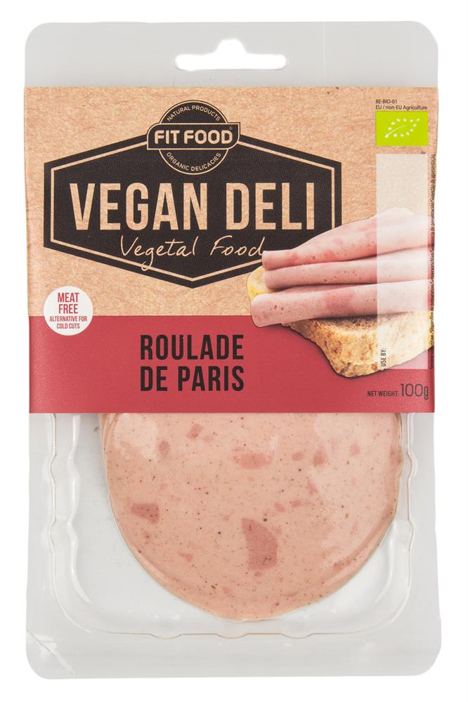 Organic Roulade de Paris Slices 100g - Greenlands Health Store