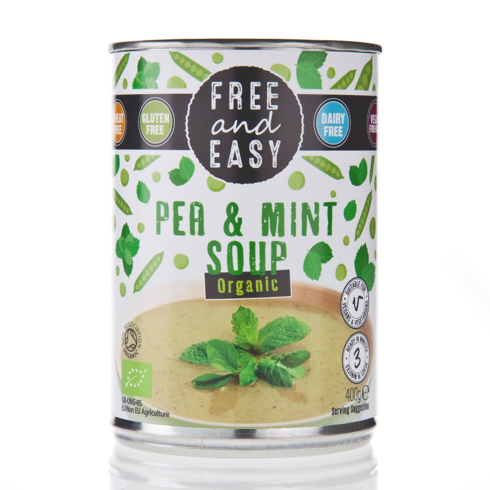 Organic Pea and Mint Soup 400g - Greenlands Health Store