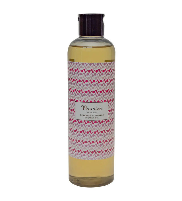 Geranium & Jasmine Shower Gel 300ml - Greenlands Health Store