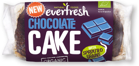 Everfresh Organic Sprouted Chocolate Cake 350g - Greenlands Health Store