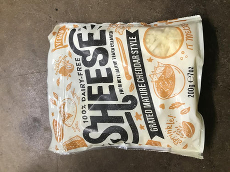 Mature Cheddar Grated Style 200g - Greenlands Health Store