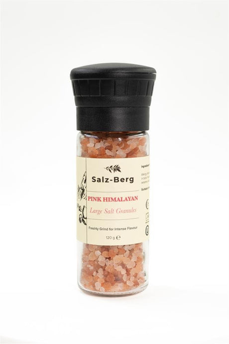 Salz - Berg Pink Himalayan Salt Grinder - Granule Salt 120g - Greenlands Health Store