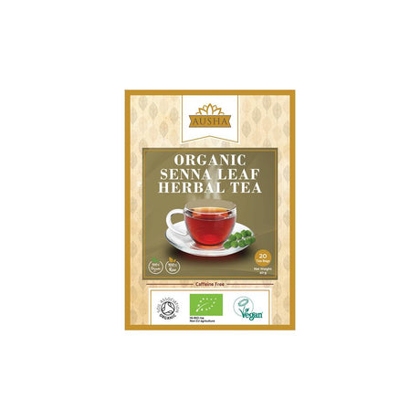 Organic Senna Herbal Tea 20 Bags - Greenlands Health Store