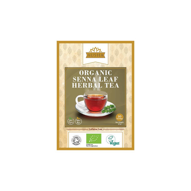 Organic Senna Herbal Tea 20 Bags - Greenlands Health Store
