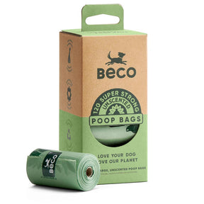 Unscented Poop Bags. 120 bags - Greenlands Health Store