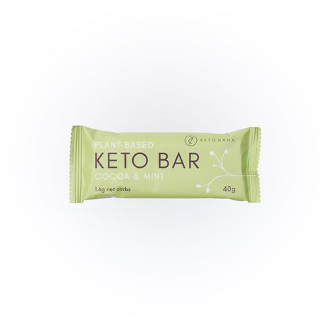 Cocoa & Mint Keto Bar 40g - Greenlands Health Store