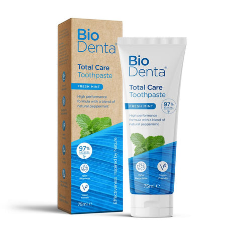 BioDenta Total Care Toothpaste 75ml - Greenlands Health Store