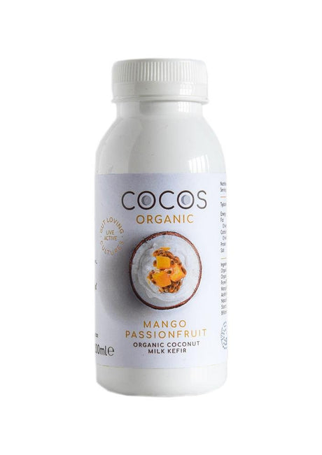 Organic Mango and Passionfruit Coconut Milk Kefir Drink 200ml - Greenlands Health Store
