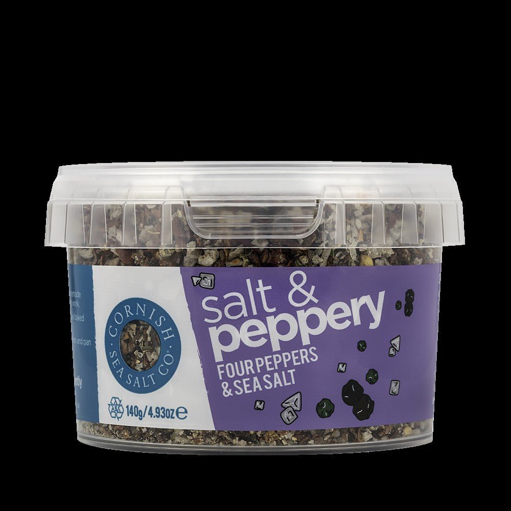 Salt & Peppery Cornish Sea Salt Blend 140g - Greenlands Health Store