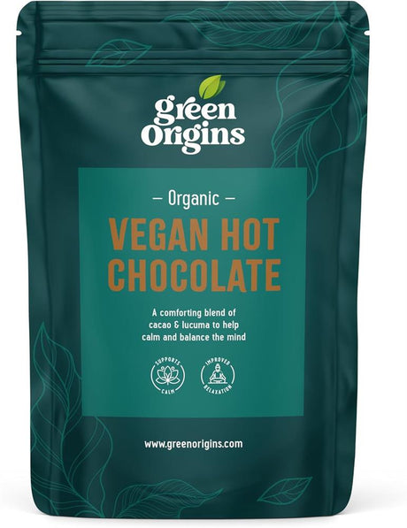 Organic Vegan Hot Chocolate/Cacao Blend 150g - Greenlands Health Store
