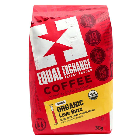 Organic Love Buzz Ground Coffee - Greenlands Health Store