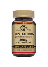 Solgar® Gentle Iron (Iron Bisglycinate) 20 mg Vegetable Capsules - Greenlands Health Store
