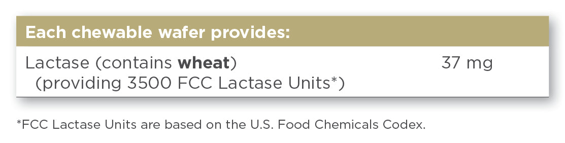 Solgar® Lactase 3500 Wafers - Pack of 30 - Greenlands Health Store