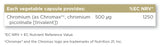 Solgar® Chromium Picolinate 500 µg Vegetable Capsules - Pack of 60 - Greenlands Health Store