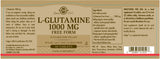Solgar® L-Glutamine 1000 mg Tablets -Pack of 60 - Greenlands Health Store