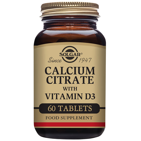 Calcium Citrate with Vitamin D3 Tablets - Greenlands Health Store