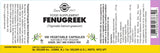 Solgar® Fenugreek Vegetable Capsules - Pack of 100 - Greenlands Health Store