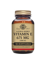 Solgar® Natural Source Vitamin E 671 mg (1000 IU) Softgels - Greenlands Health Store