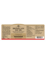 Solgar® Bromelain 300 mg Capsules - Greenlands Health Store