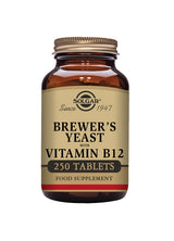 Solgar® Brewer's Yeast with Vitamin B12 Tablets - Pack of 250 - Greenlands Health Store