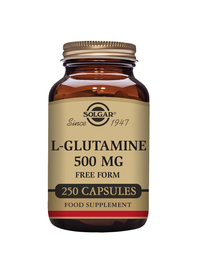 Solgar® L-Glutamine 500 mg Vegetable Capsules - Greenlands Health Store