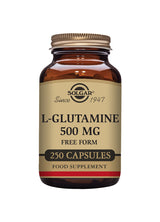 Solgar® L-Glutamine 500 mg Vegetable Capsules - Greenlands Health Store