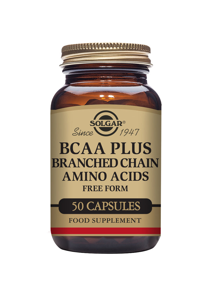 Solgar® BCAA Plus Vegetable Capsules - Pack of 50 - Greenlands Health Store