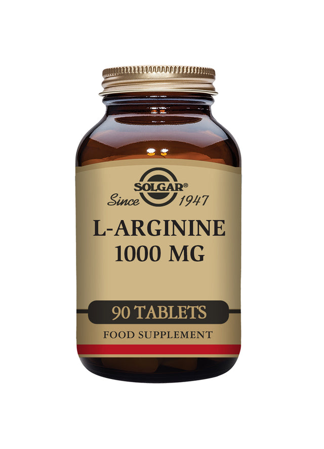 Solgar® L-Arginine 1000 mg Tablets - Pack of 90 - Greenlands Health Store
