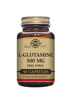 Solgar® L-Glutamine 500 mg Vegetable Capsules - Greenlands Health Store