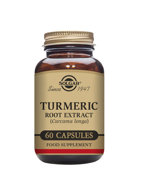 Solgar® Turmeric Root Extract Vegetable Capsules - Pack of 60 - Greenlands Health Store