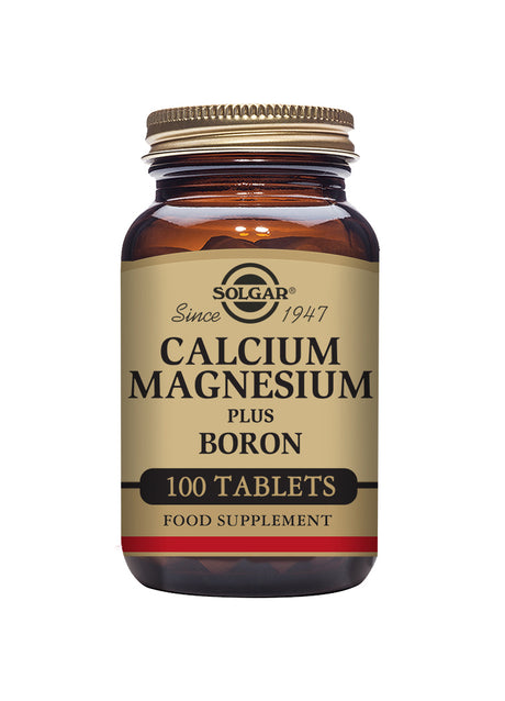 Solgar® Calcium Magnesium Plus Boron Tablets - Greenlands Health Store