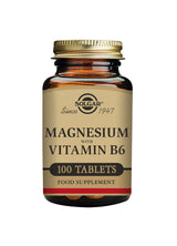 Solgar® Magnesium with Vitamin B6 Tablets - Pack of 100 - Greenlands Health Store