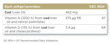Solgar® Cod Liver Oil Softgels - Greenlands Health Store