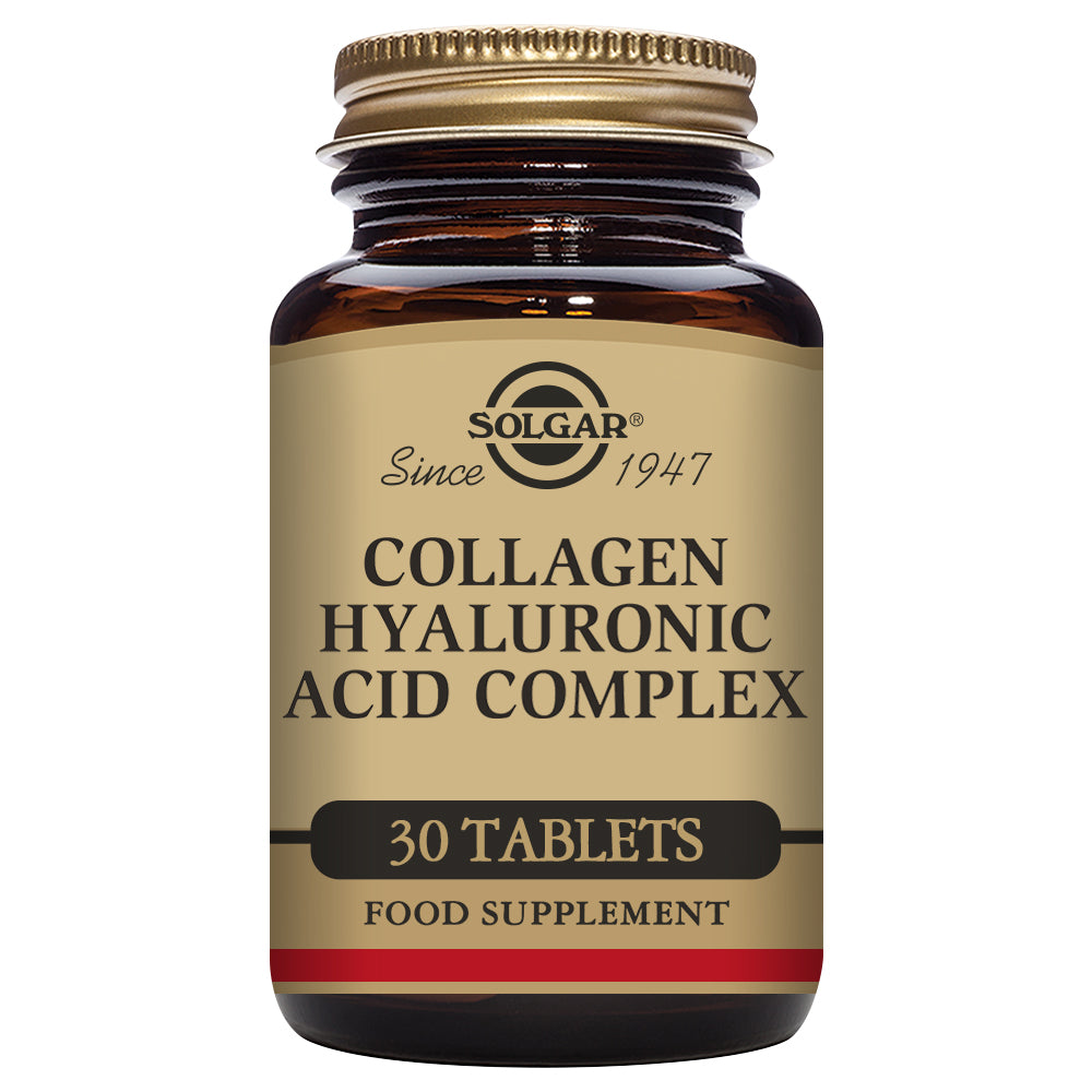 Solgar® Collagen Hyaluronic Acid Complex Tablets - Pack of 30 - Greenlands Health Store