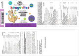 Solgar® Kangavites Bouncing Berry Complete Multivitamin and Mineral Formula Chewable Tablets - Greenlands Health Store