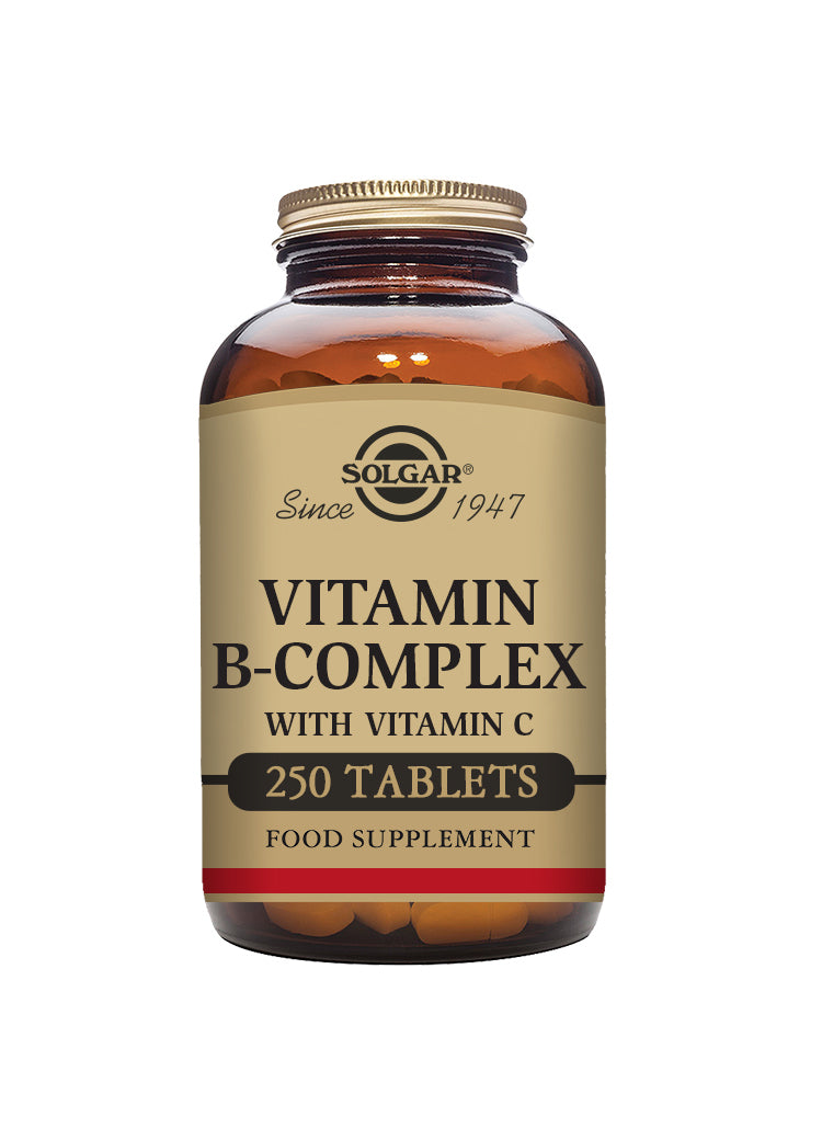 Solgar® Vitamin B-Complex with Vitamin C Tablets - Greenlands Health Store