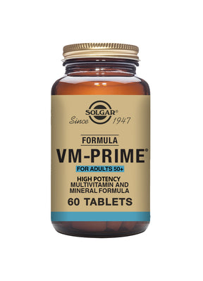 Solgar® Formula VM-Prime for Adults 50 Plus Tablets - Pack of 60 - Greenlands Health Store