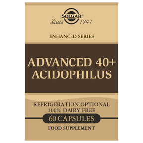 Solgar® Advanced 40+ Acidophilus Vegetable Capsules - Greenlands Health Store