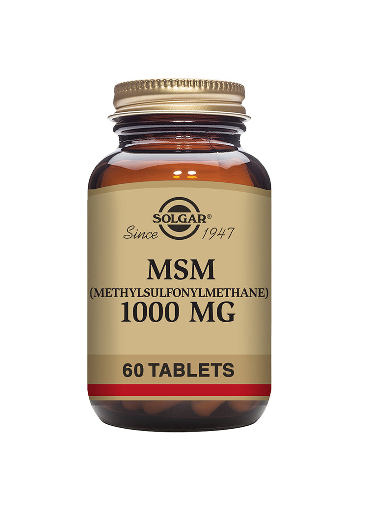 Solgar® MSM 1000 mg Tablets - Greenlands Health Store