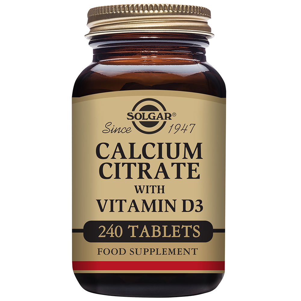 Calcium Citrate with Vitamin D3 Tablets - Greenlands Health Store