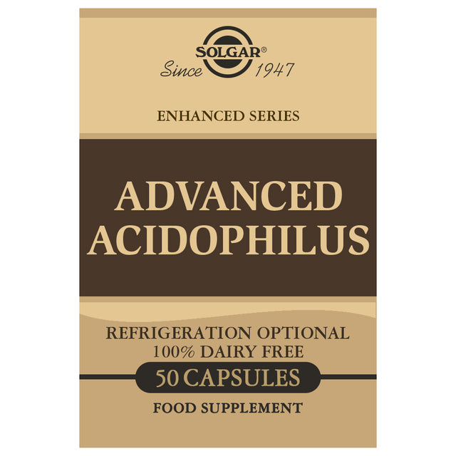 Solgar® Advanced Acidophilus Vegetable Capsules - Greenlands Health Store